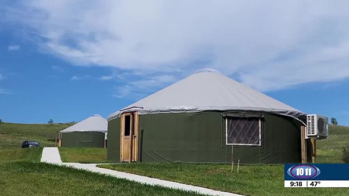 Yurts offer unique option for lodging at Niobrara State Park | Haystack ...