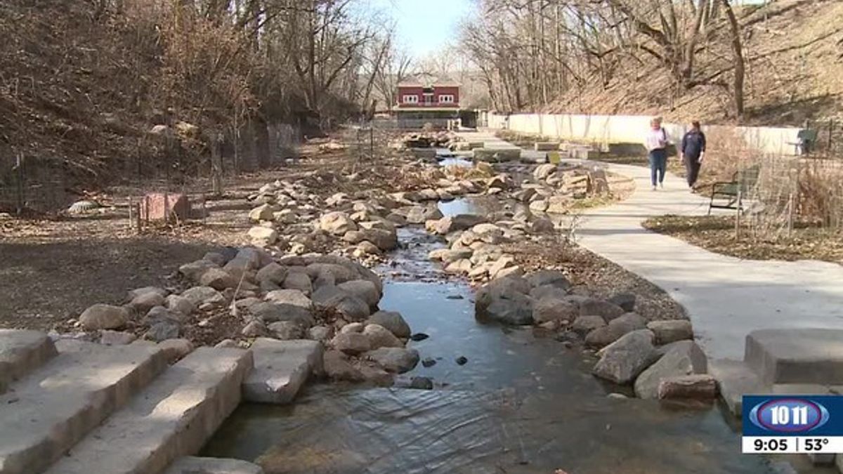 Historic fish hatchery site features renovated interactive stream and ...