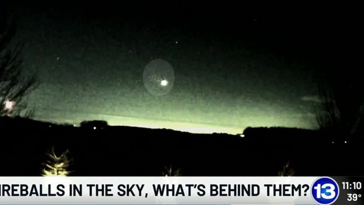 Multiple fireballs streak across U.S. skies in one week, local expert ...
