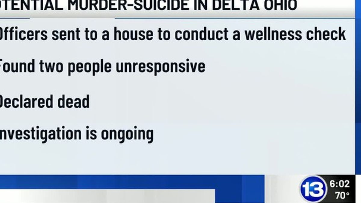 Two dead in apparent murder-suicide in Delta | Haystack News