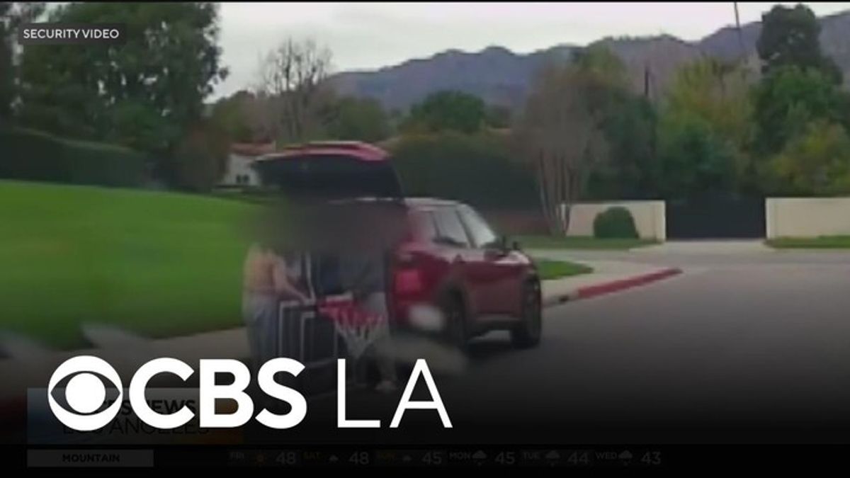 LA family asks for return of basketball hoop stolen just days after ...