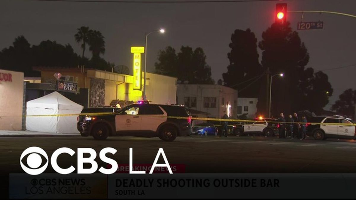 Authorities investigating deadly shooting outside South Los Angeles ...