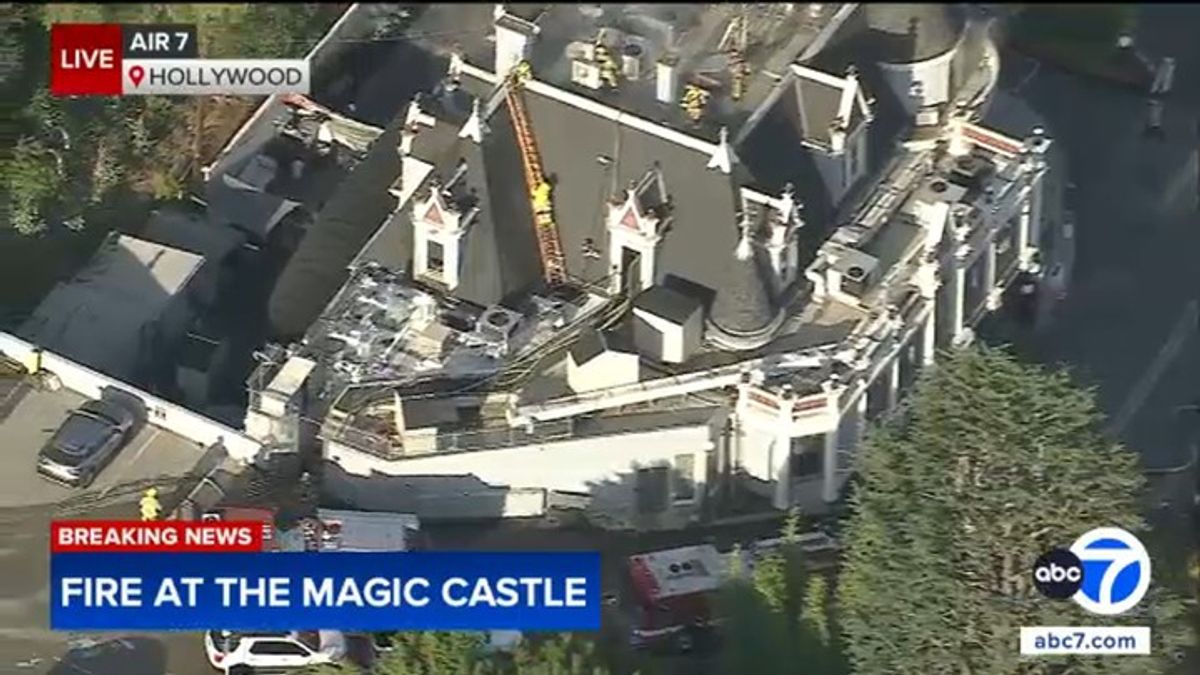 Crews battle attic fire at iconic Magic Castle in Hollywood | Haystack News