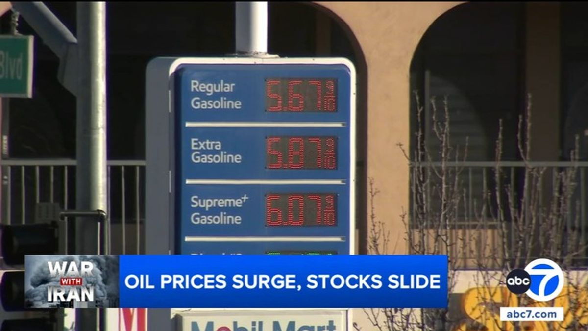 Oil and gas prices rapidly rise as Iran war shows no signs of letting ...