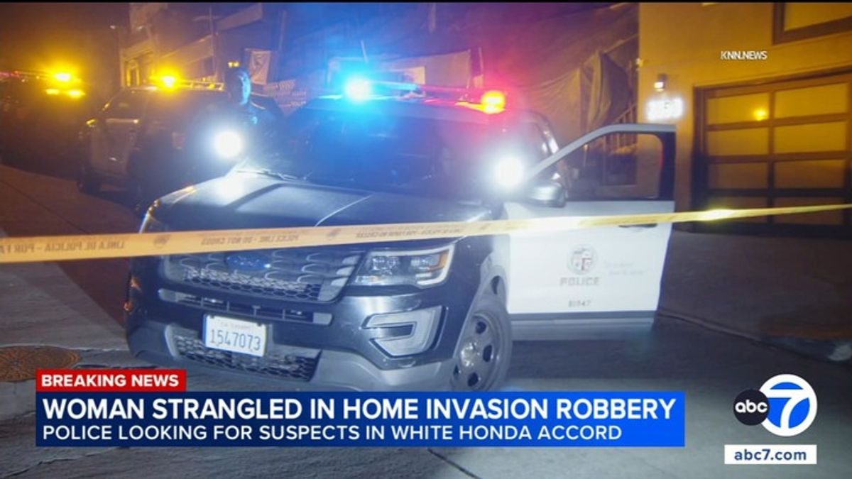 Elderly woman strangled during home invasion robbery in Hollywood Hills ...