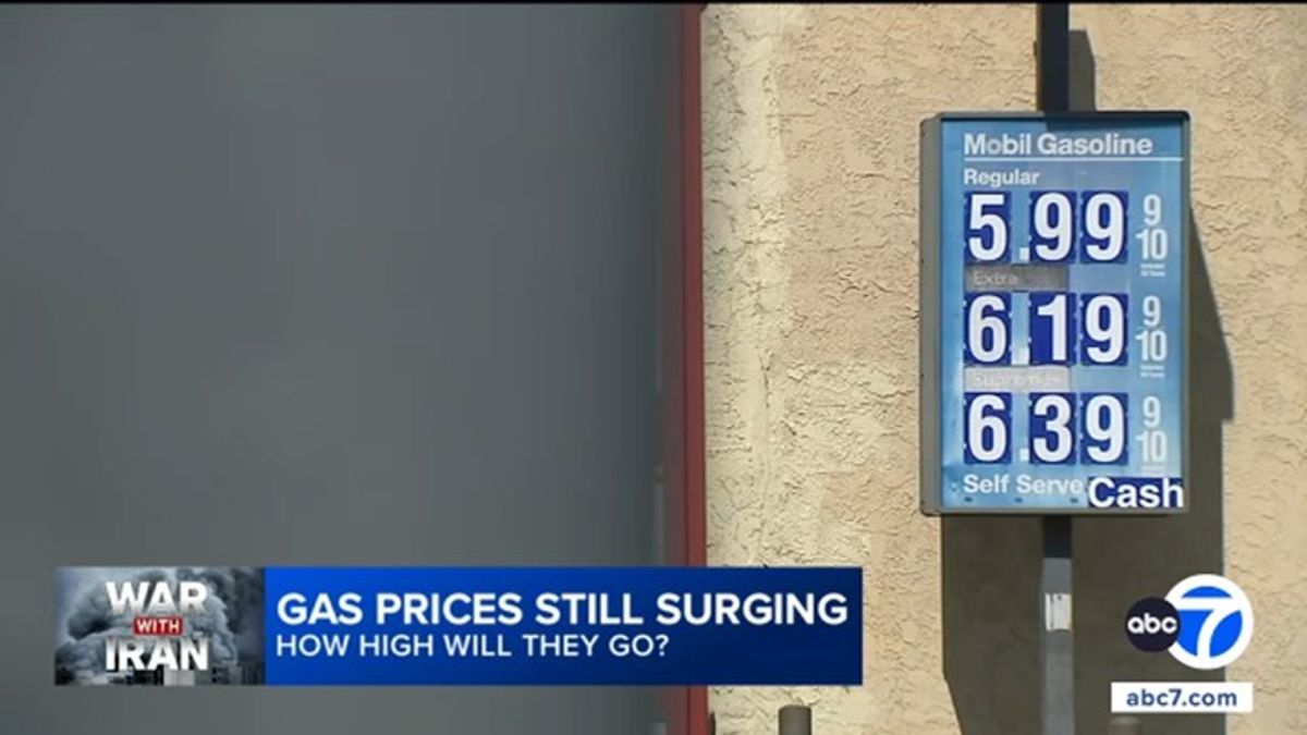 SoCal drivers feeling pain at the pump amid war in Iran; gas prices up ...