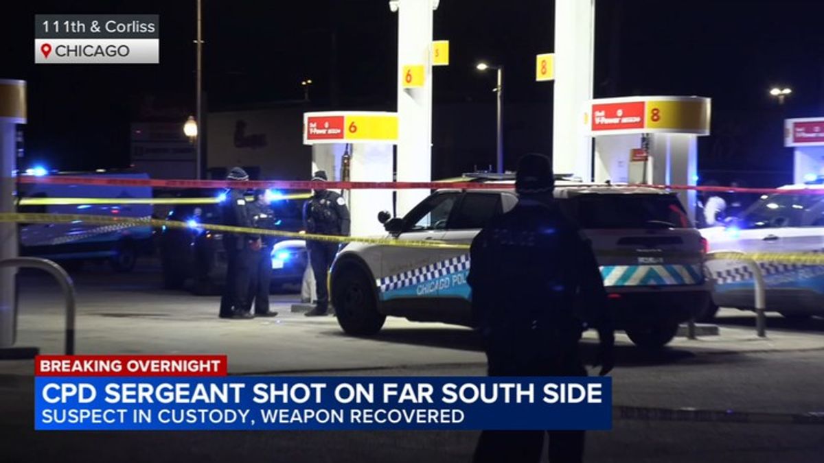 Man charged with shooting CPD sergeant, woman on Far South Side Chicago ...