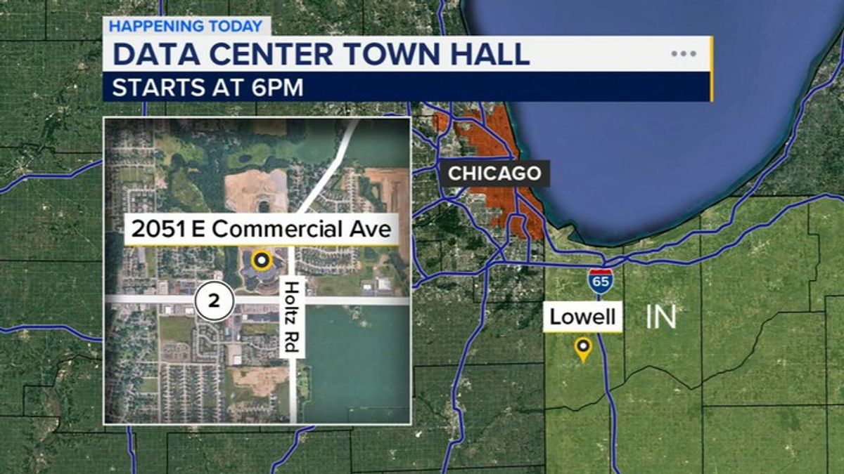 Lowell, Indiana to hold town hall on proposed $5B data center ...