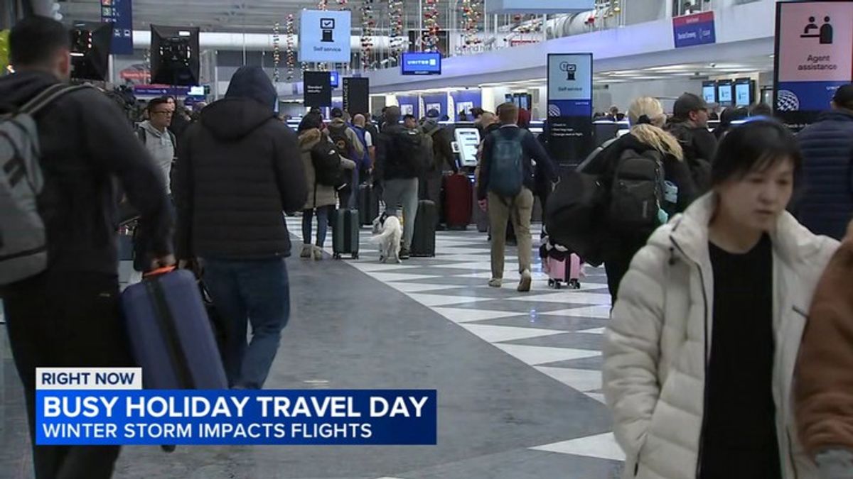 Hundreds of flights canceled in Chicago after winter storm | Haystack News