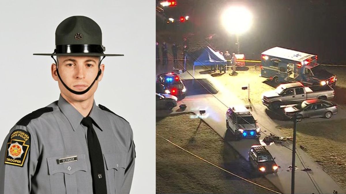 Pennsylvania state police trooper shot and killed during traffic stop ...