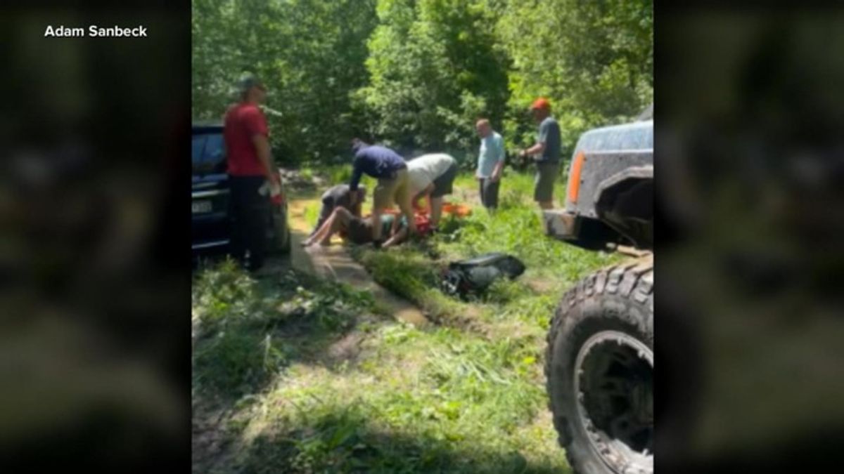 Missing woman rescued after 3 days trapped in mud | Haystack News