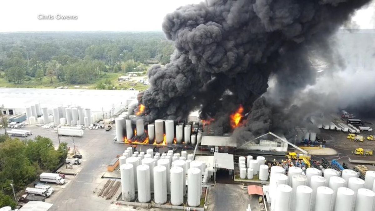 Air quality concerns after massive explosion at Louisiana factory ...