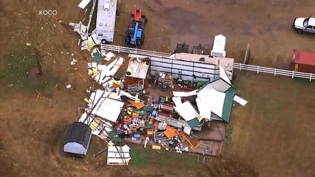 Severe storms in the Heartland trigger multiple tornadoes in Oklahoma ...