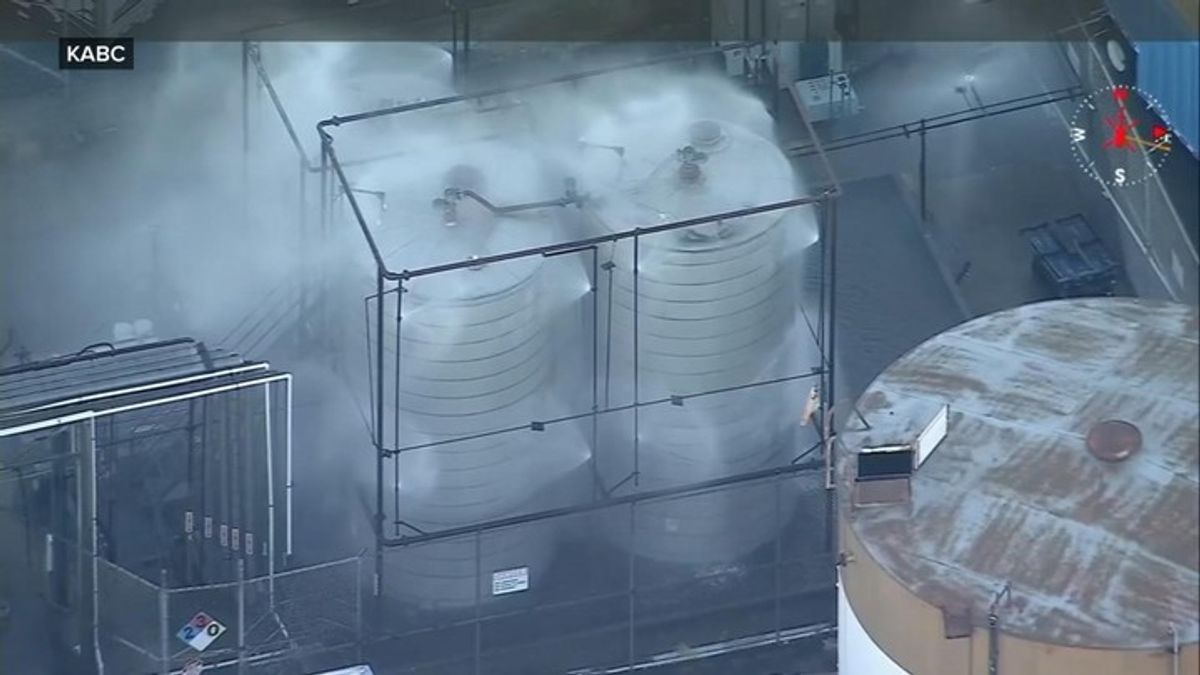 Chemical tank explosion threat over but crisis not averted: Officials ...