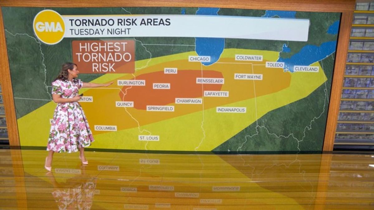 50 million Americans under tornado threat from Texas to Great Lakes ...