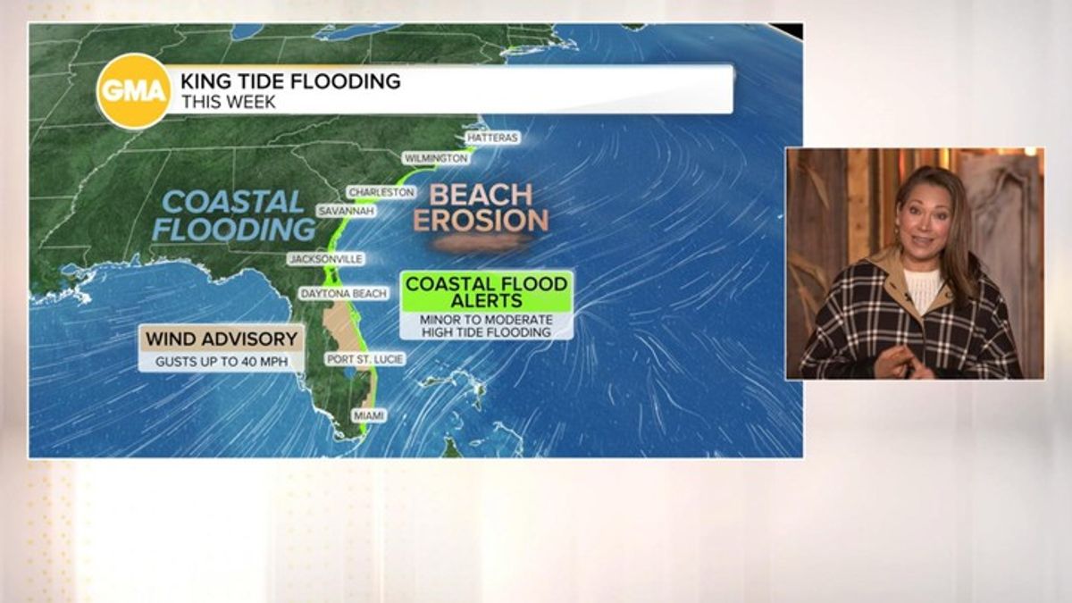 Powerful king tide waves hit both coasts | Haystack News