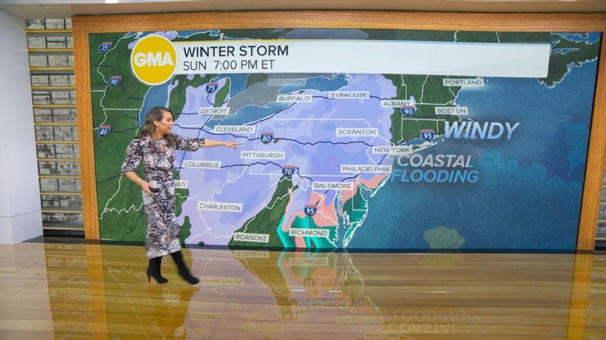 2 winter storms take aim at Northeast, tornadoes in the Midwest ...