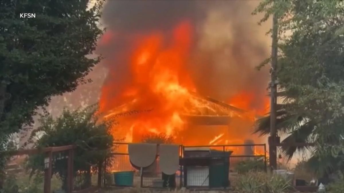 Wildfires rage in the West from lightning, extreme heat fueling the ...