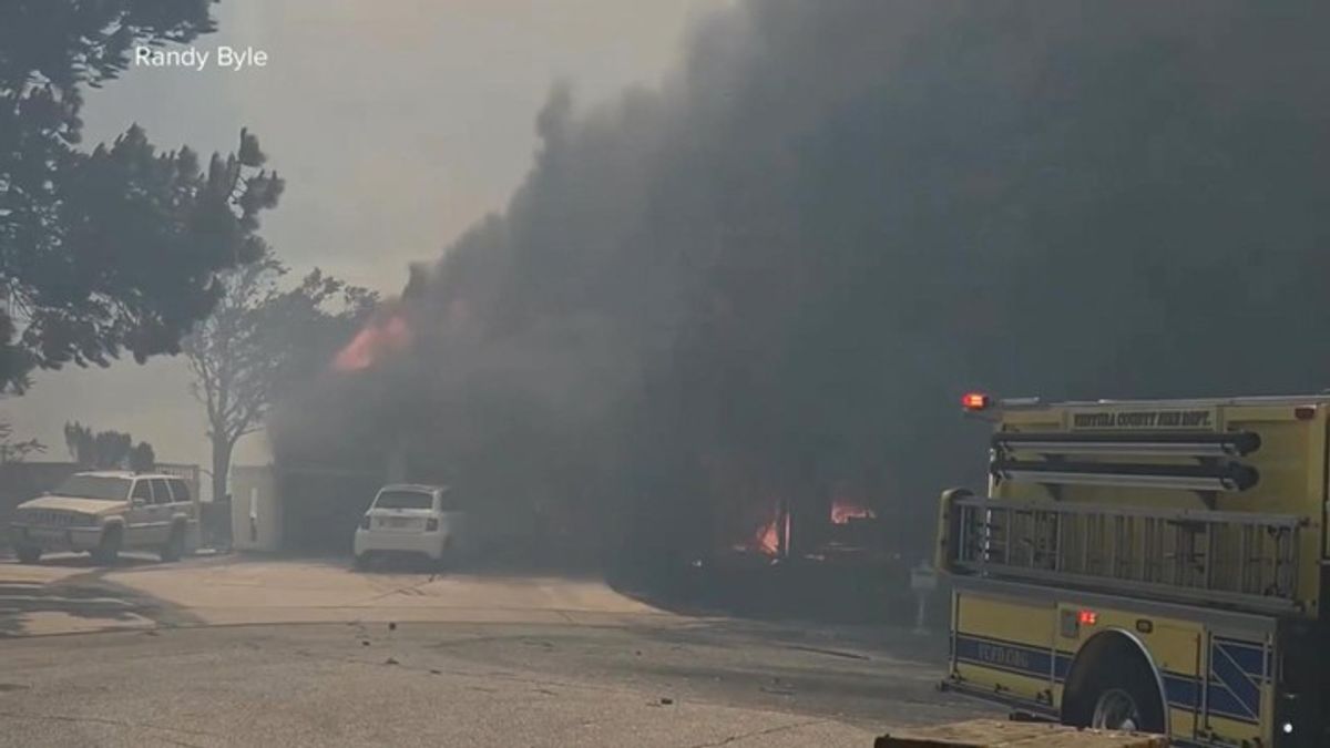 Race to escape wildfires in Southern California | Haystack News