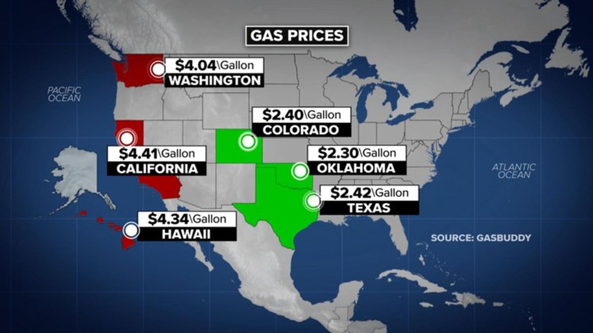 Gas prices hit new 4-year low | Haystack News