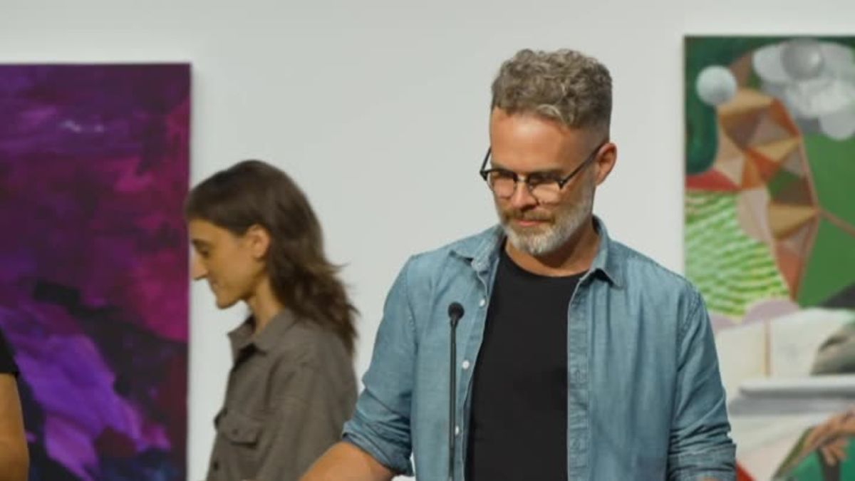 Archibald Packing Room Prize 2026 won by Sean Layh for portrait of ...