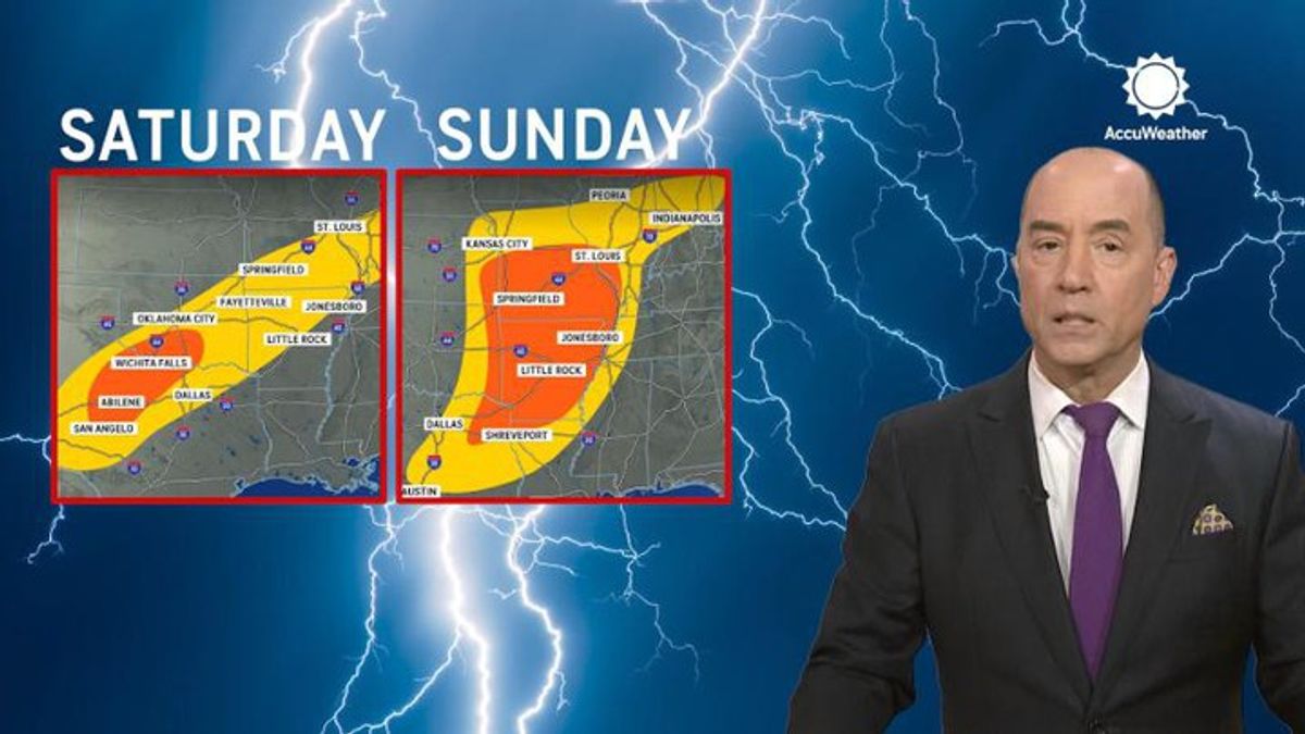 Severe storms, tornado threat for millions through Easter Sunday ...