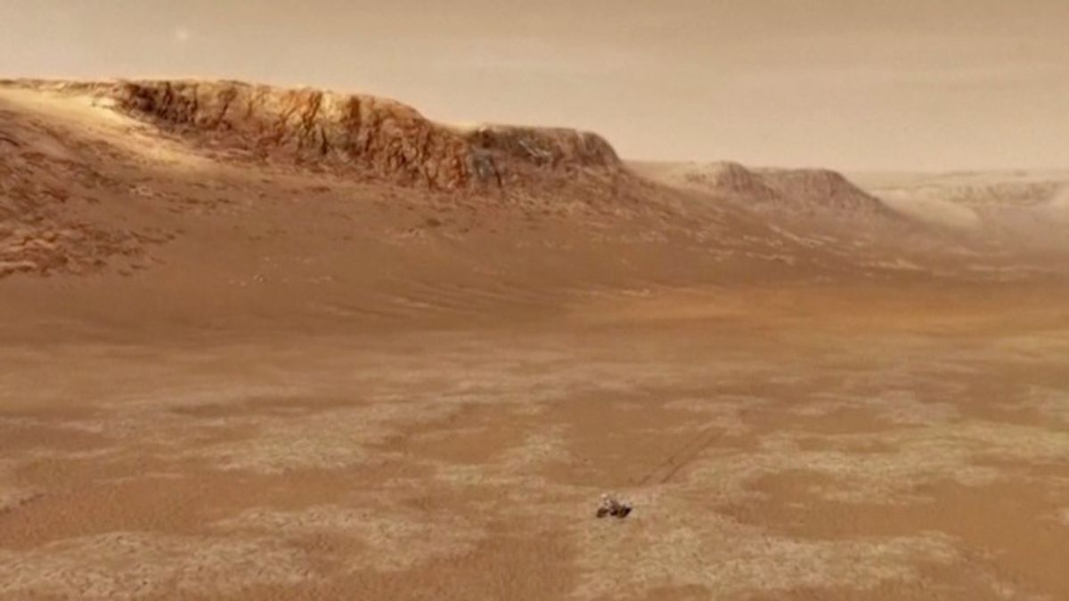 Check Out This Weird Rock Formation on Mars | Haystack News