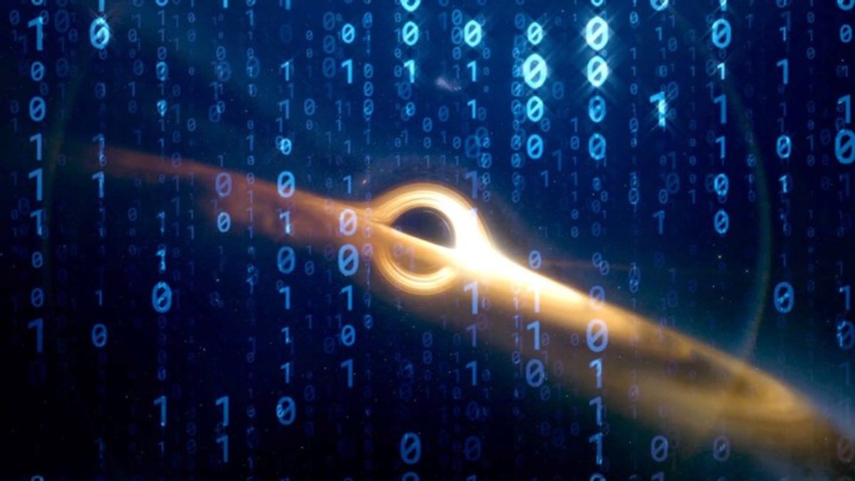 Inside NASA's computer simulation of falling into a black hole ...