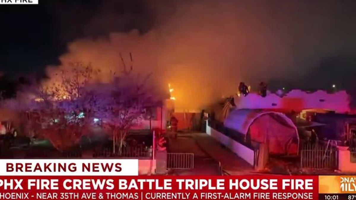 Pets pulled from flames as fire damages 3 Phoenix homes | Haystack News