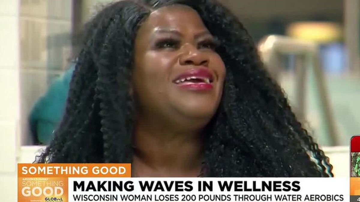 Wisconsin woman loses 200 pounds, now leads water aerobics class ...