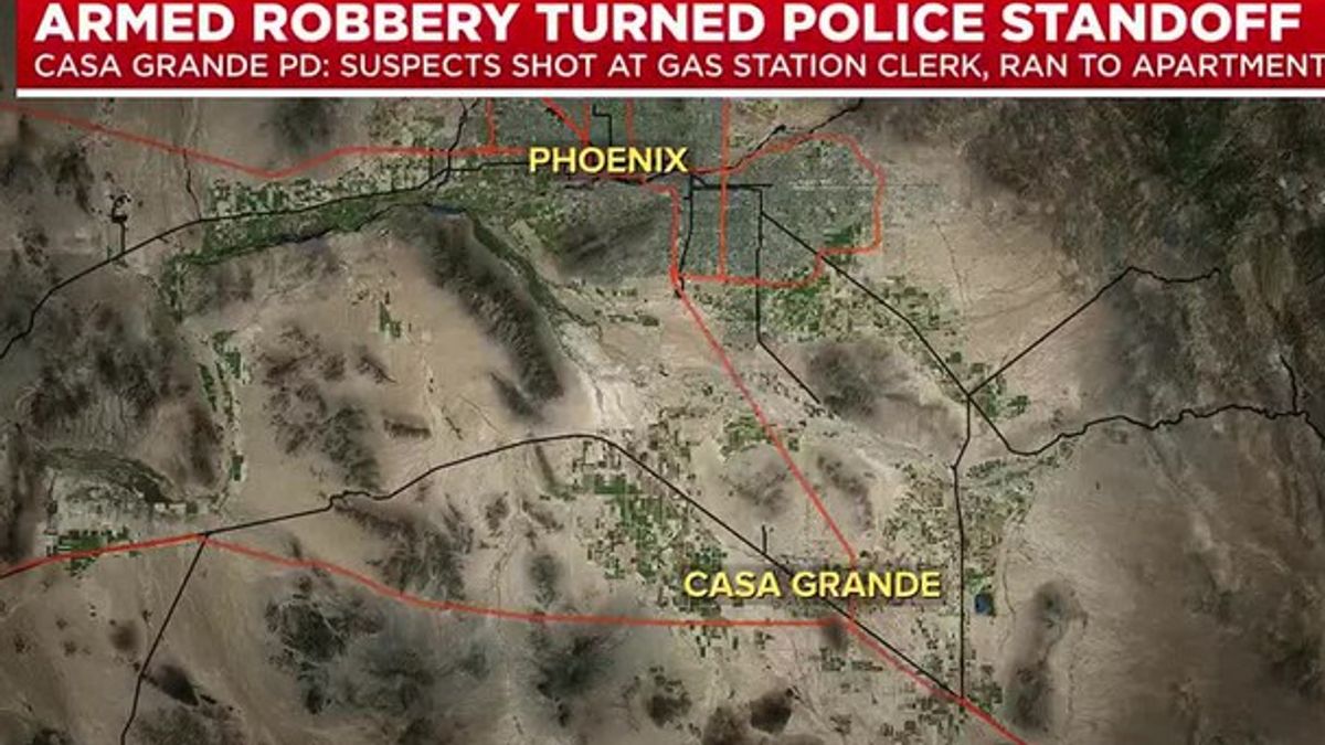 Apartment evacuated after armed robbery at Casa Grande gas station ...