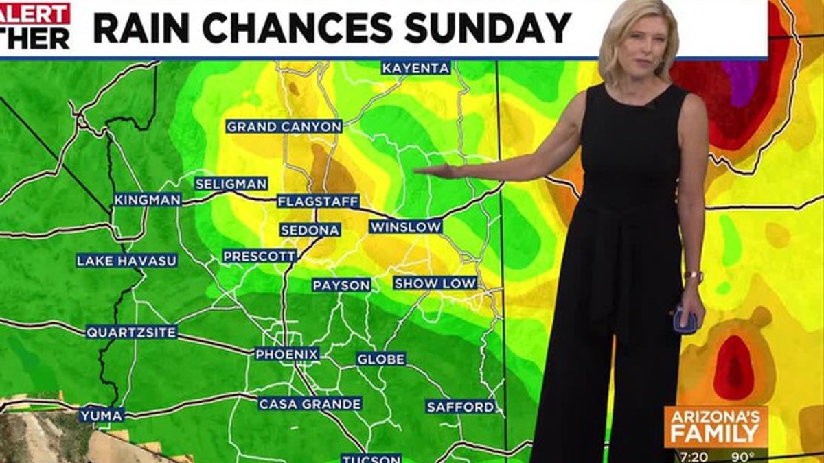 Tracking hot temperatures on the way to Phoenix | Haystack News