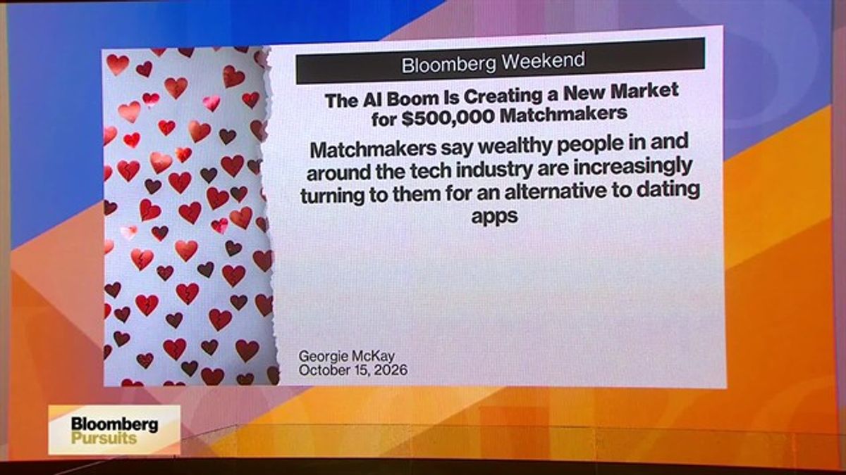 AI Boom Brings New Business to Matchmakers | Haystack News