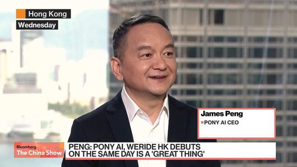 Pony AI CEO James Peng on Hong Kong Listing | Haystack News