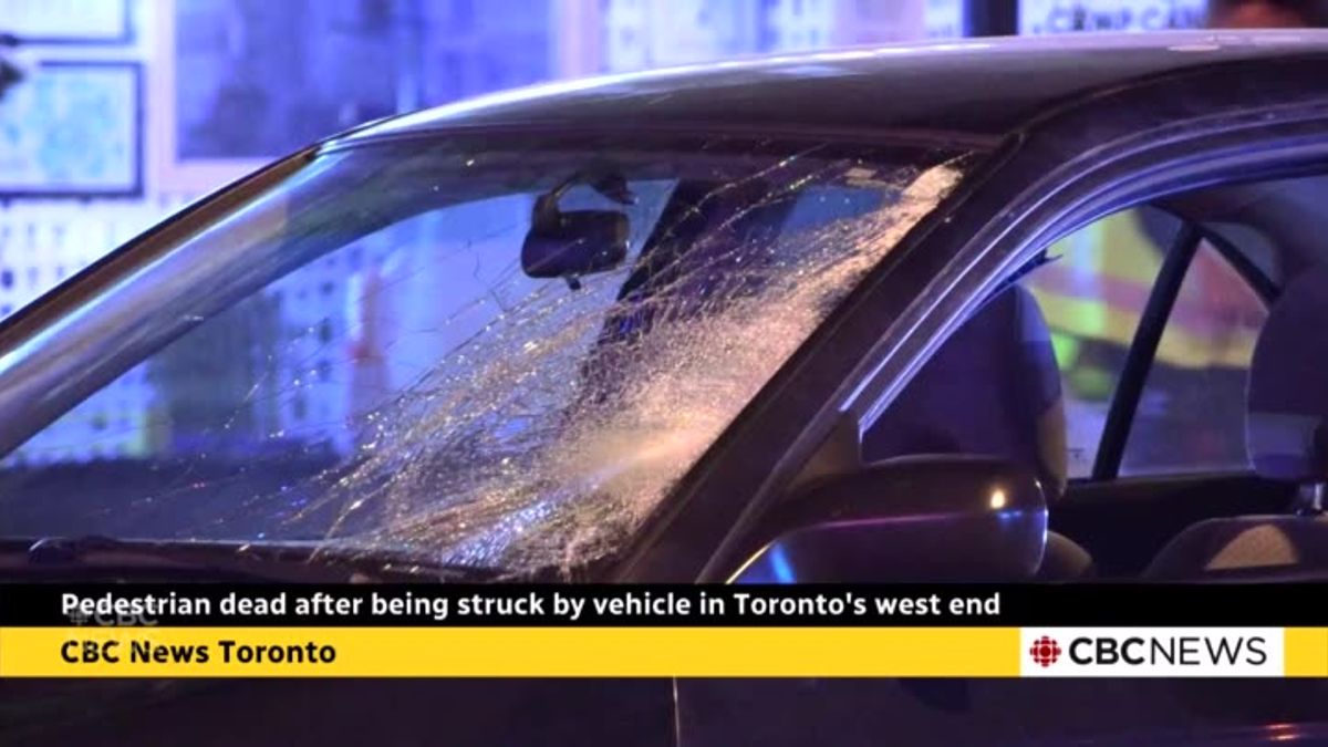 Pedestrian dead after being struck by vehicle in Toronto's west end ...