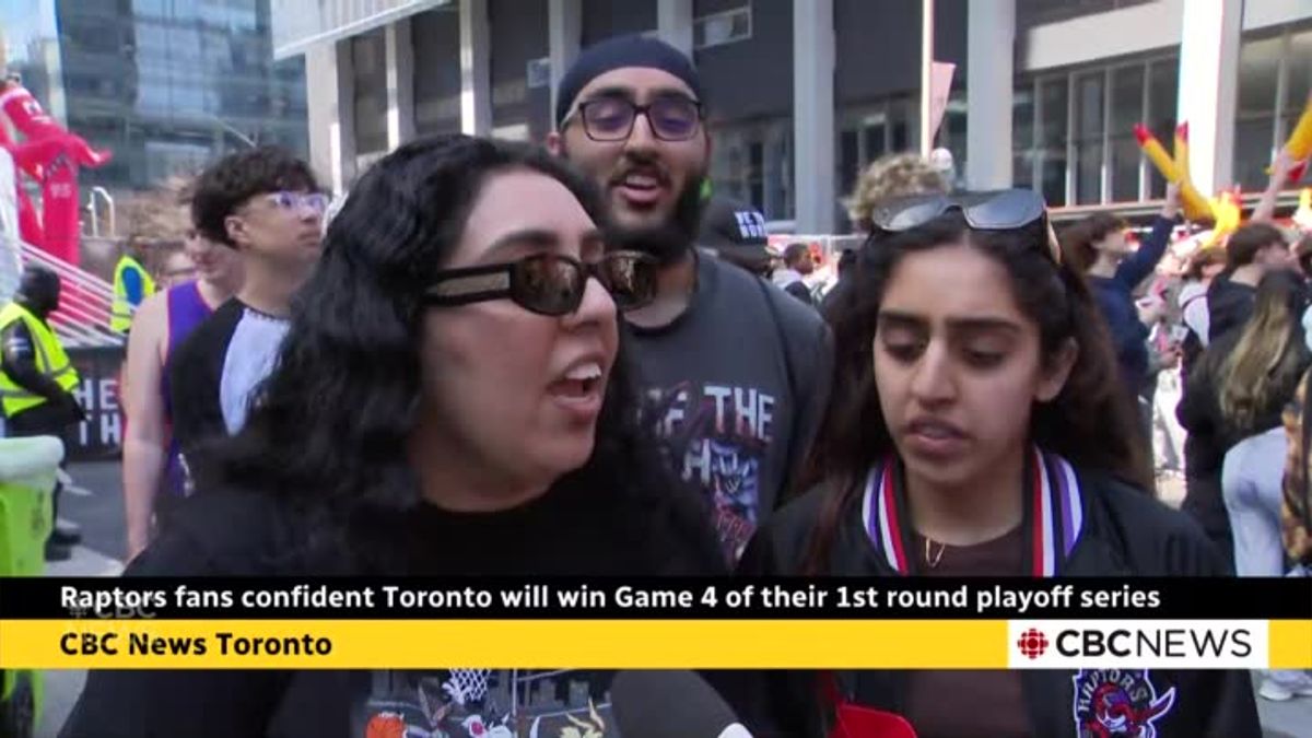 Raptors fans confident Toronto will win Game 4 of their 1st round ...