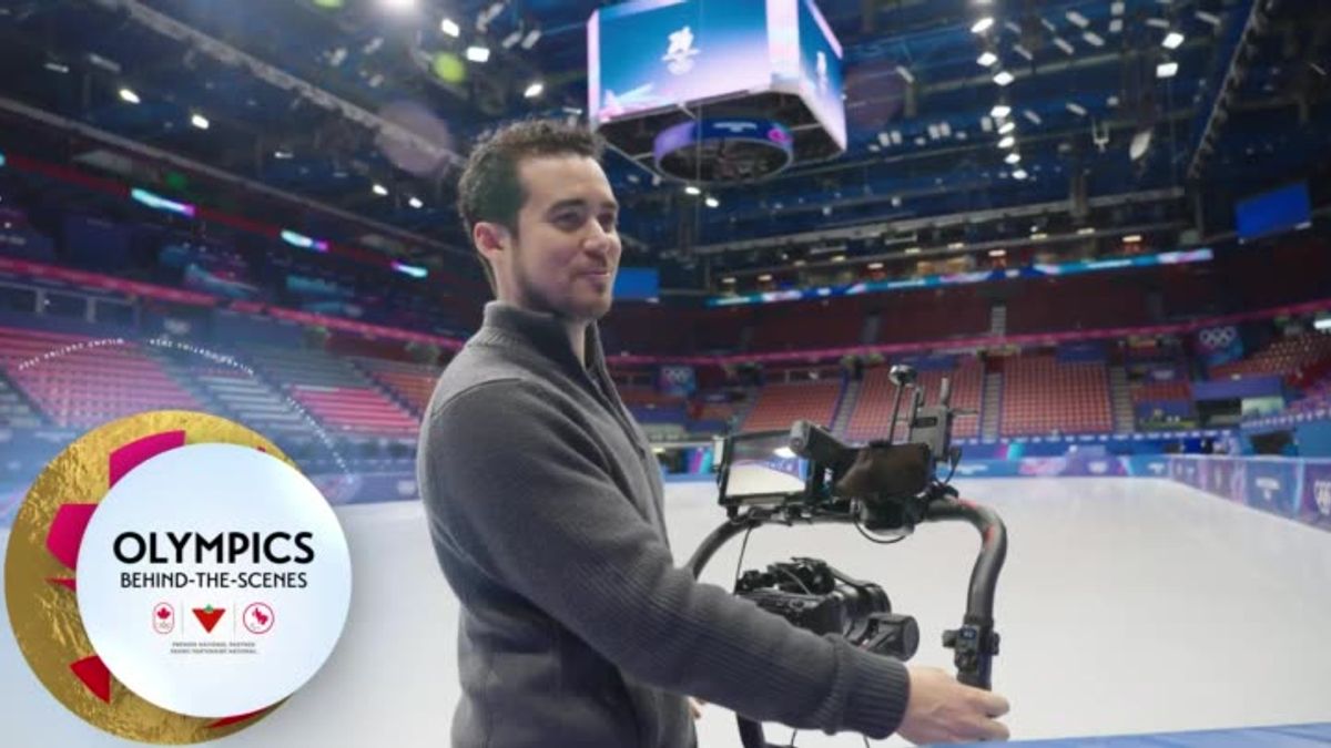Go behind the scenes with a Skating Camera Operator at Milano Cortina ...