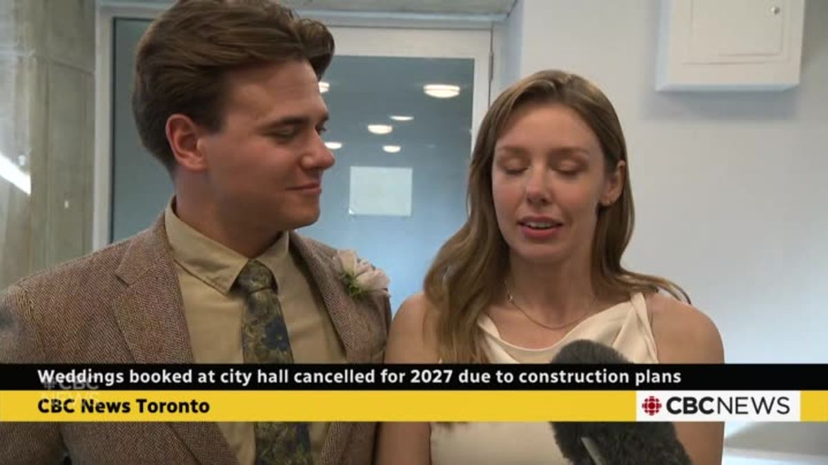 Couples scrambling as Toronto city hall cancels 2027 weddings ...