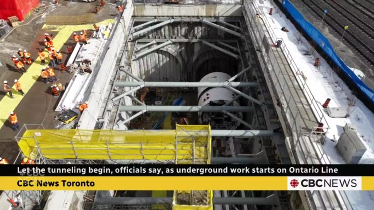Let the tunneling begin, officials say, as underground work starts on ...
