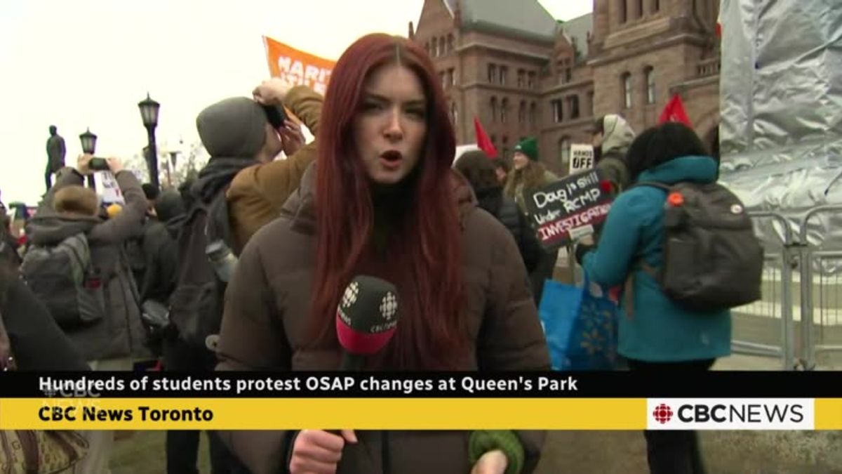 Hundreds of students continue protesting OSAP cuts. But will Ford’s ...