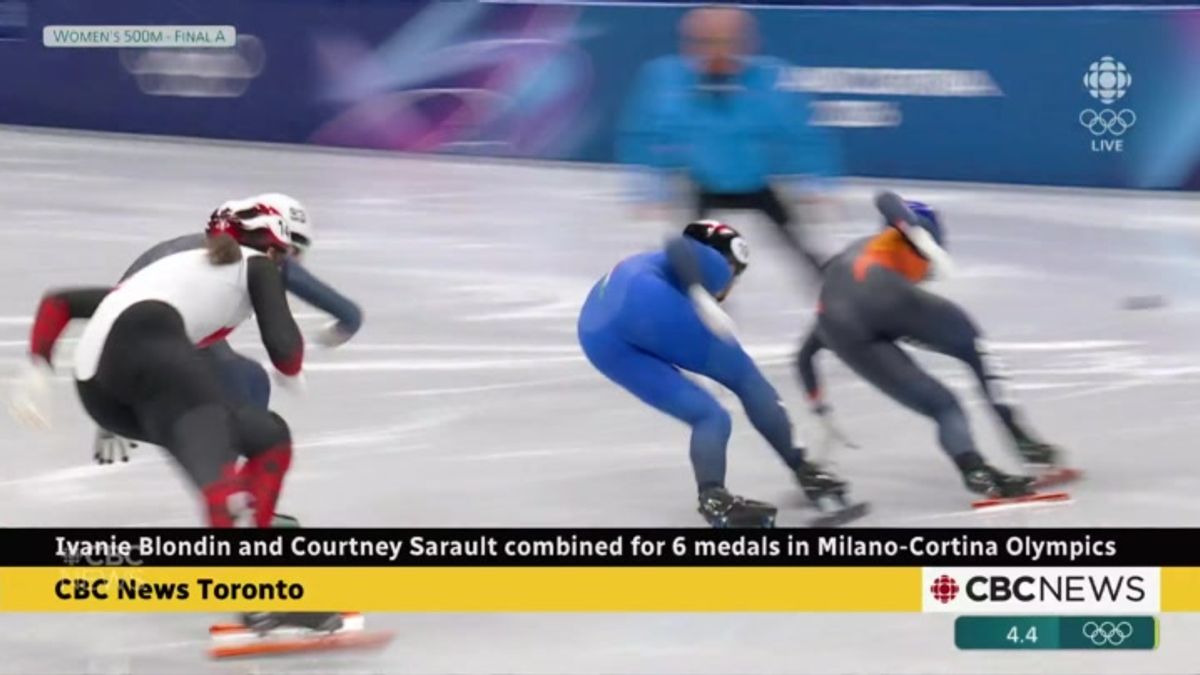 Speed skaters Ivanie Blondin and Courtney Sarault talk all things ...
