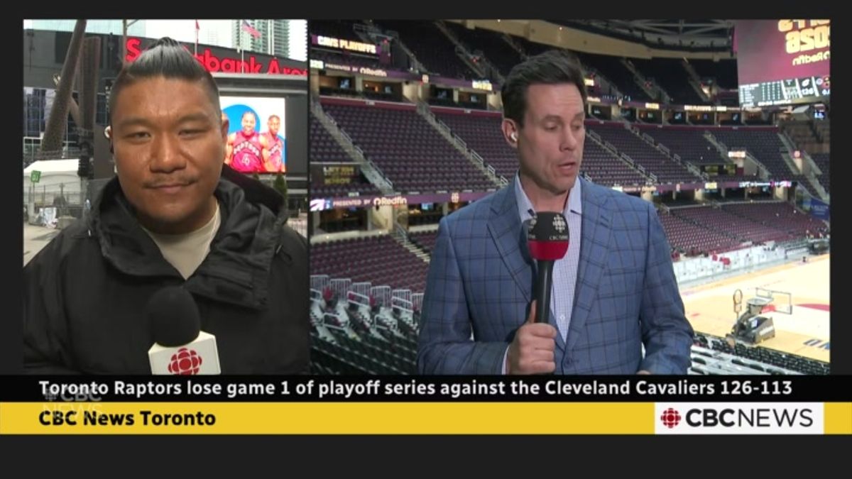 Toronto Raptors lose Game 1 of best-of-7 series against the Cleveland ...