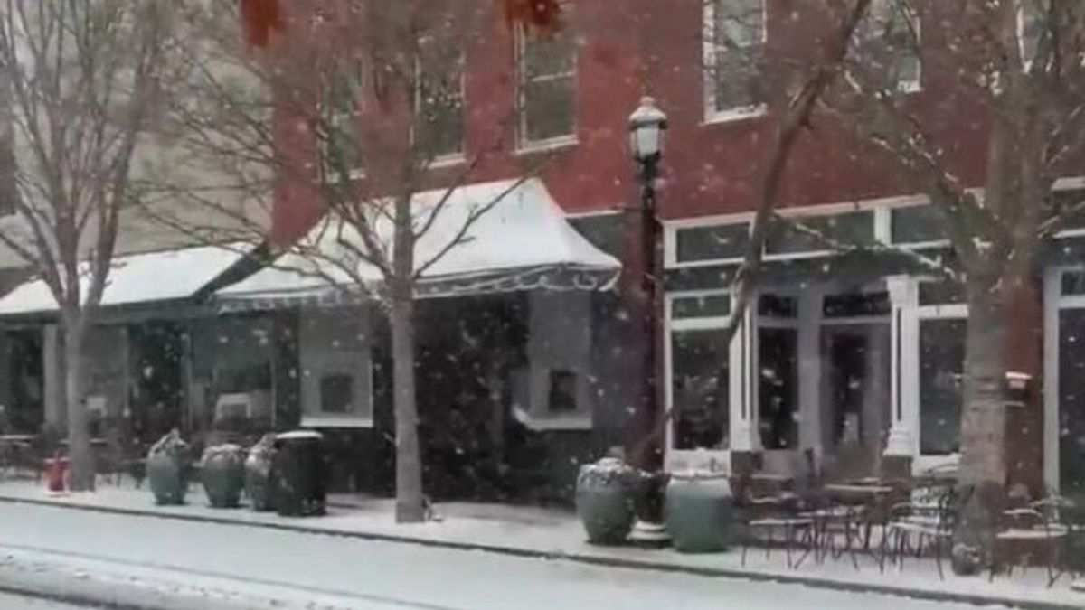 Hall County seeing heavy snowfall | Haystack News