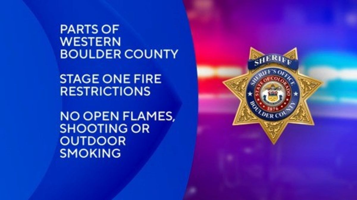 Boulder, Clear Creek Counties enter Stage 1 fire restrictions due to ...