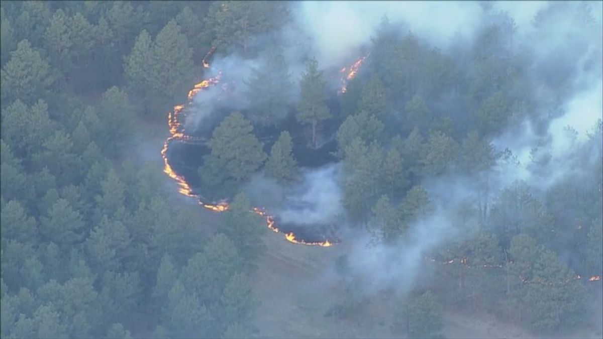 Mandatory evacuations ordered in Colorado for fire burning near Carter ...