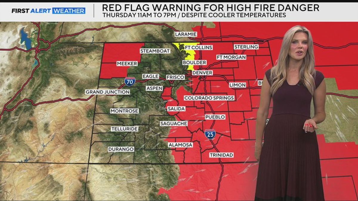 Extreme fire danger continues in Denver and much of Colorado | Haystack ...
