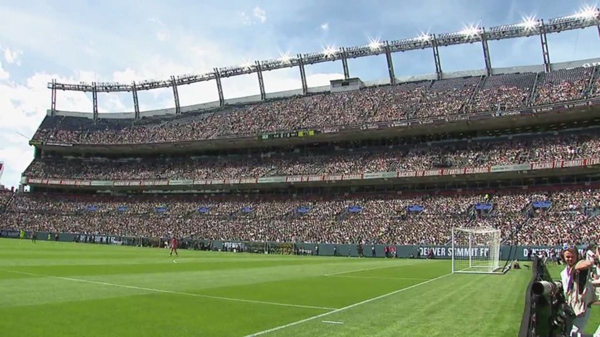 63,004 soccer fans come to Mile High to watch Denver Summit FC's first ...