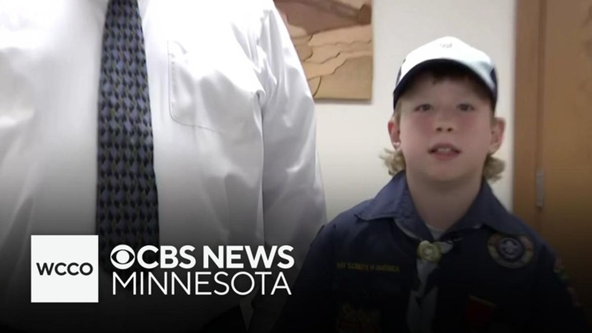 Minnesota boy receives rare honor for saving kid's life | Haystack News