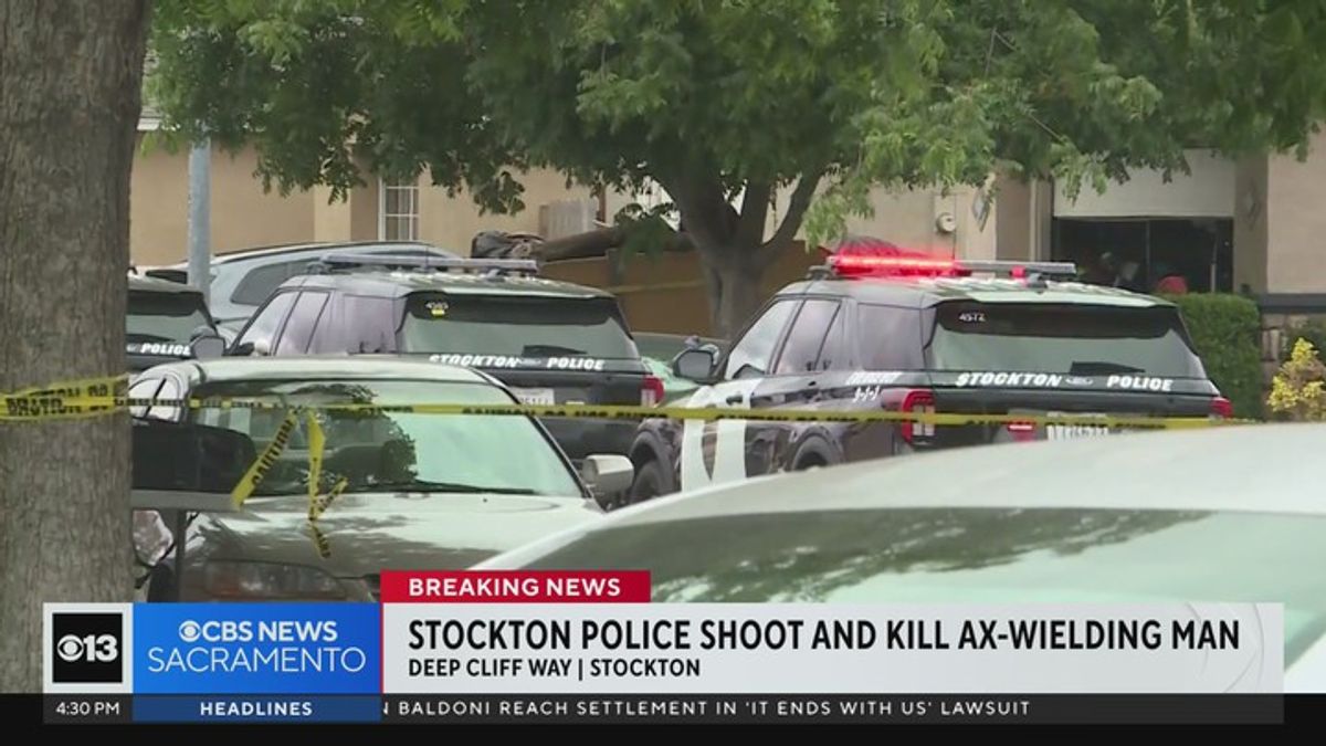 Latest on Stockton police fatally shooting ax-wielding man | Haystack News