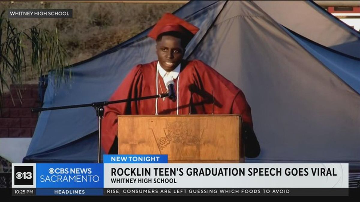 Rocklin teen's graduation speech goes viral | Haystack News